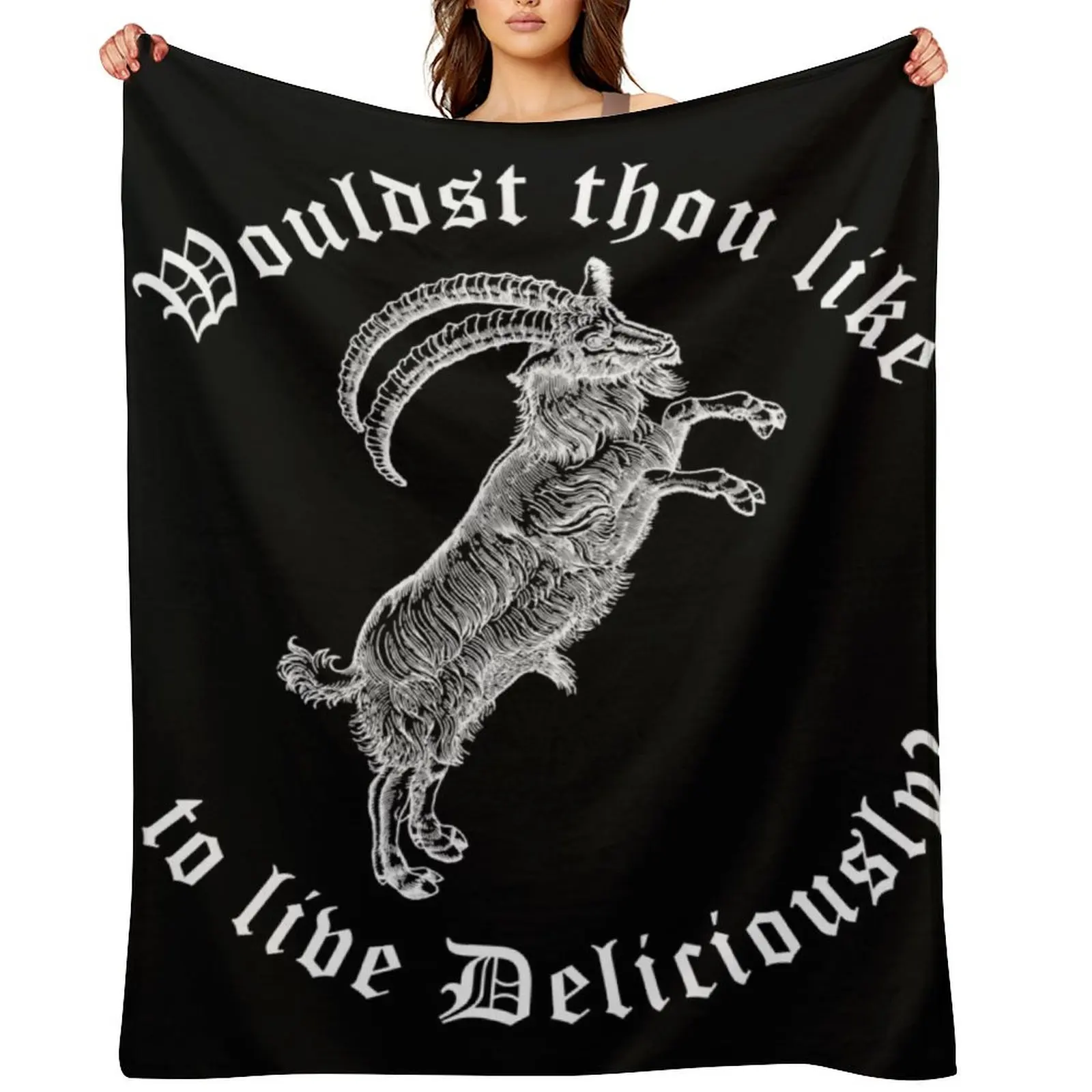 White Phillip: Wouldst Thou Like To Live Deliciously Throw Blanket Warm Baby Nap Blankets
White Phillip: Wouldst Thou Like To Live Deliciously Throw Blanket Warm Baby Nap Blankets