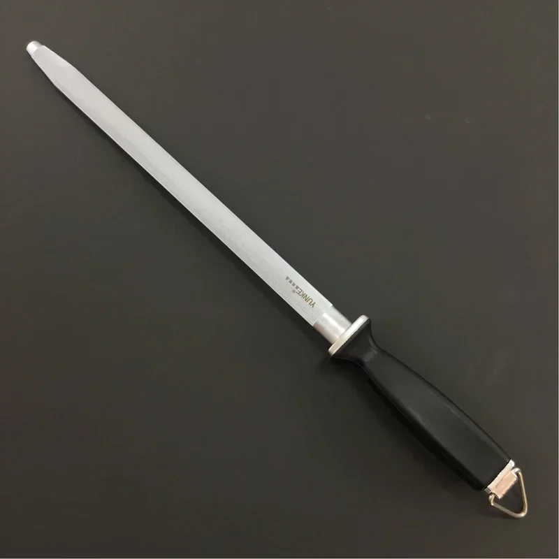 12 inch Knife Sharpening Rod Musats Ceramic Professional Kitchen Knives Carbon steel Sharpen marching sharpening steel
12 inch Knife Sharpening Rod Musats Ceramic Professional Kitchen Knives Carbon steel Sharpen marching sharpening steel