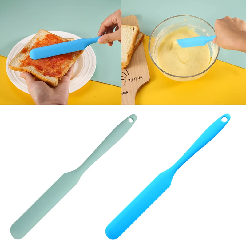 Household Food Grade Silicone Cream Scraper Household all-in-one Long Cake Spatula Heat-resistant Kitchen Baking Tool
Household Food Grade Silicone Cream Scraper Household all-in-one Long Cake Spatula Heat-resistant Kitchen Baking Tool