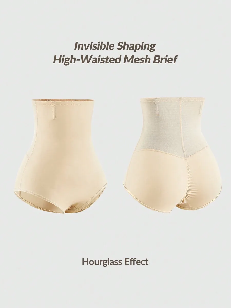 Invisible Shaping High-Waisted Mesh Brief Body Shaper Tummy Control Butt Lifter
Invisible Shaping High-Waisted Mesh Brief Body Shaper Tummy Control Butt Lifter