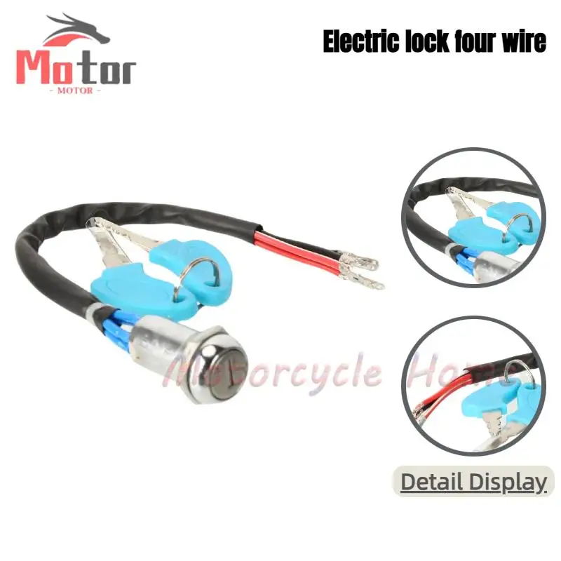 Scooter & ATV – Direct Fit & Reliable Performance 4 Wire Ignition Key Switch Replacement Kit for 2 Stroke Quad Bike
Scooter & ATV – Direct Fit & Reliable Performance 4 Wire Ignition Key Switch Replacement Kit for 2 Stroke Quad Bike
