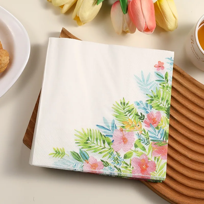 20pcs/Pack 33x33cm Flower Printed Tableware Disposable Napkin Paper Wedding Birthday Decoration Party Kleenex
20pcs/Pack 33x33cm Flower Printed Tableware Disposable Napkin Paper Wedding Birthday Decoration Party Kleenex