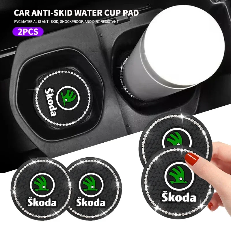 2Pcs Non-Slip Car Coaster Diamond Water Cup Slot Mat For Skoda Fabia Superb Yeti Octavia Rapid Kodiaq Mk3 A4 A6 A7 2 3 A5 Kamiq
2Pcs Non-Slip Car Coaster Diamond Water Cup Slot Mat For Skoda Fabia Superb Yeti Octavia Rapid Kodiaq Mk3 A4 A6 A7 2 3 A5 Kamiq