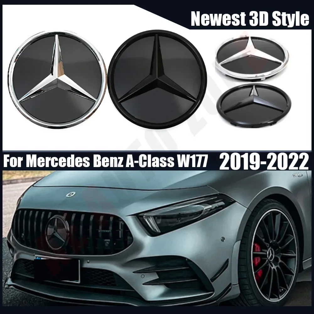 Fit For Mercedes Benz A-Class W177 2019-2022 A180 A200 A220 Chrome Silver And Glossy Black Front Mirror Grille Emblem Star Badge
Fit For Mercedes Benz A-Class W177 2019-2022 A180 A200 A220 Chrome Silver And Glossy Black Front Mirror Grille Emblem Star Badge