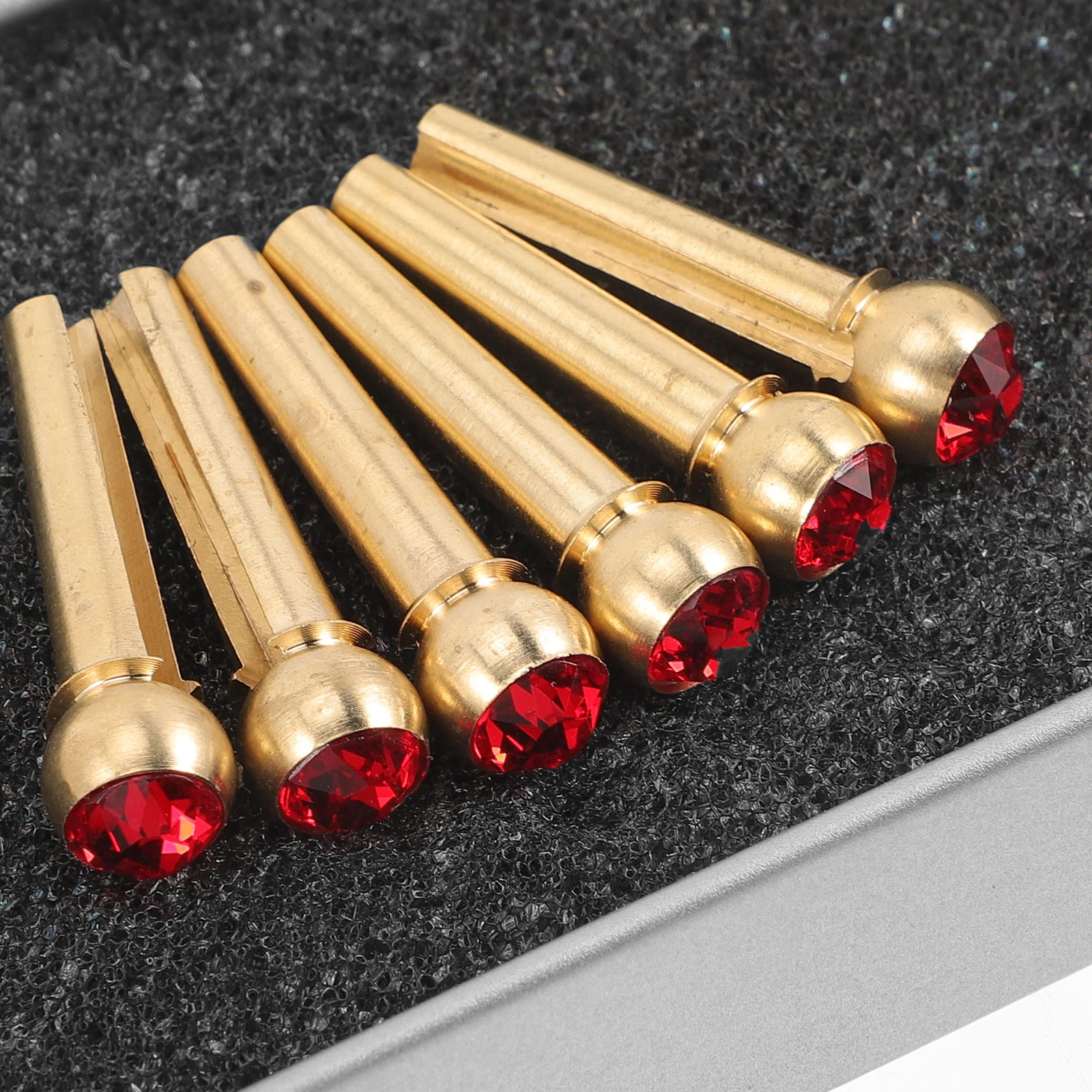6pcs Guitar String Pegs Pure Copper Replacement Parts Bridge Pin For Acoustic Durable Smooth Fixing Nail Fasteners Saddle Screw
6pcs Guitar String Pegs Pure Copper Replacement Parts Bridge Pin For Acoustic Durable Smooth Fixing Nail Fasteners Saddle Screw