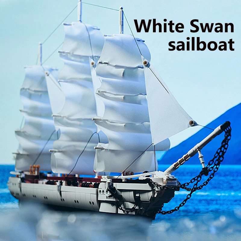 1672PCS Swan sailboat building blocks, puzzle assembly classic boat toy models, children's handmade DIY ornaments, boys' gifts
1672PCS Swan sailboat building blocks, puzzle assembly classic boat toy models, children's handmade DIY ornaments, boys' gifts