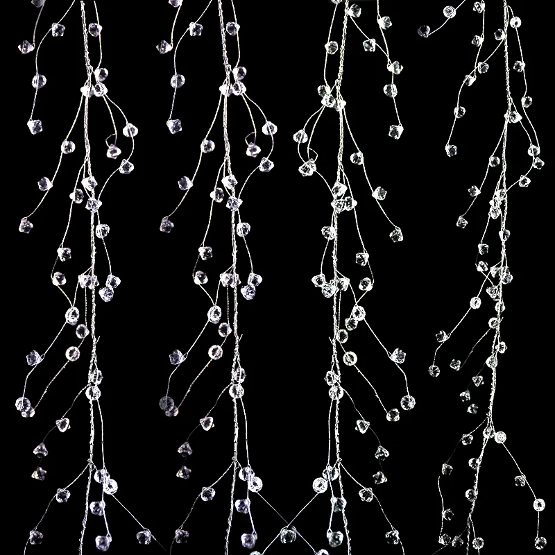 100-150cm Clear Acrylic Crystal Bead Curtain Garland Water Drop Diamond Branch String DIY Craft For Wedding Party Decor Supplies
100-150cm Clear Acrylic Crystal Bead Curtain Garland Water Drop Diamond Branch String DIY Craft For Wedding Party Decor Supplies