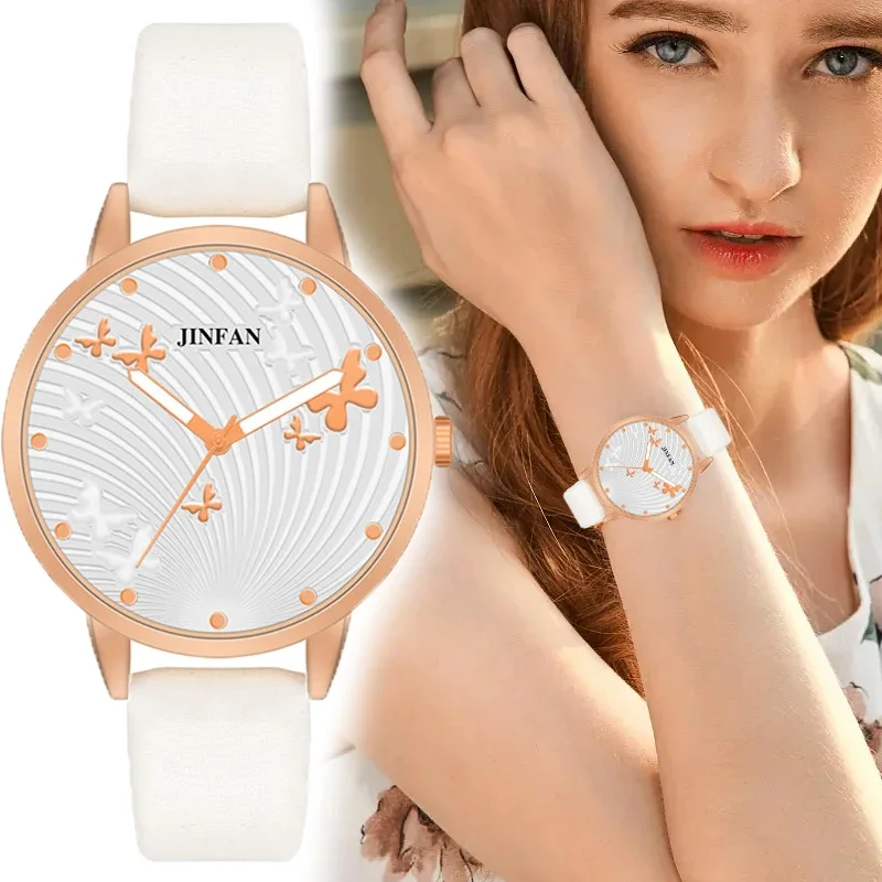 Elegant Simple Butterfly Design Dial Design Ladies Watches Women Fashion Luxury Dress Watch Casual Woman Quartz Leather Clock
Elegant Simple Butterfly Design Dial Design Ladies Watches Women Fashion Luxury Dress Watch Casual Woman Quartz Leather Clock