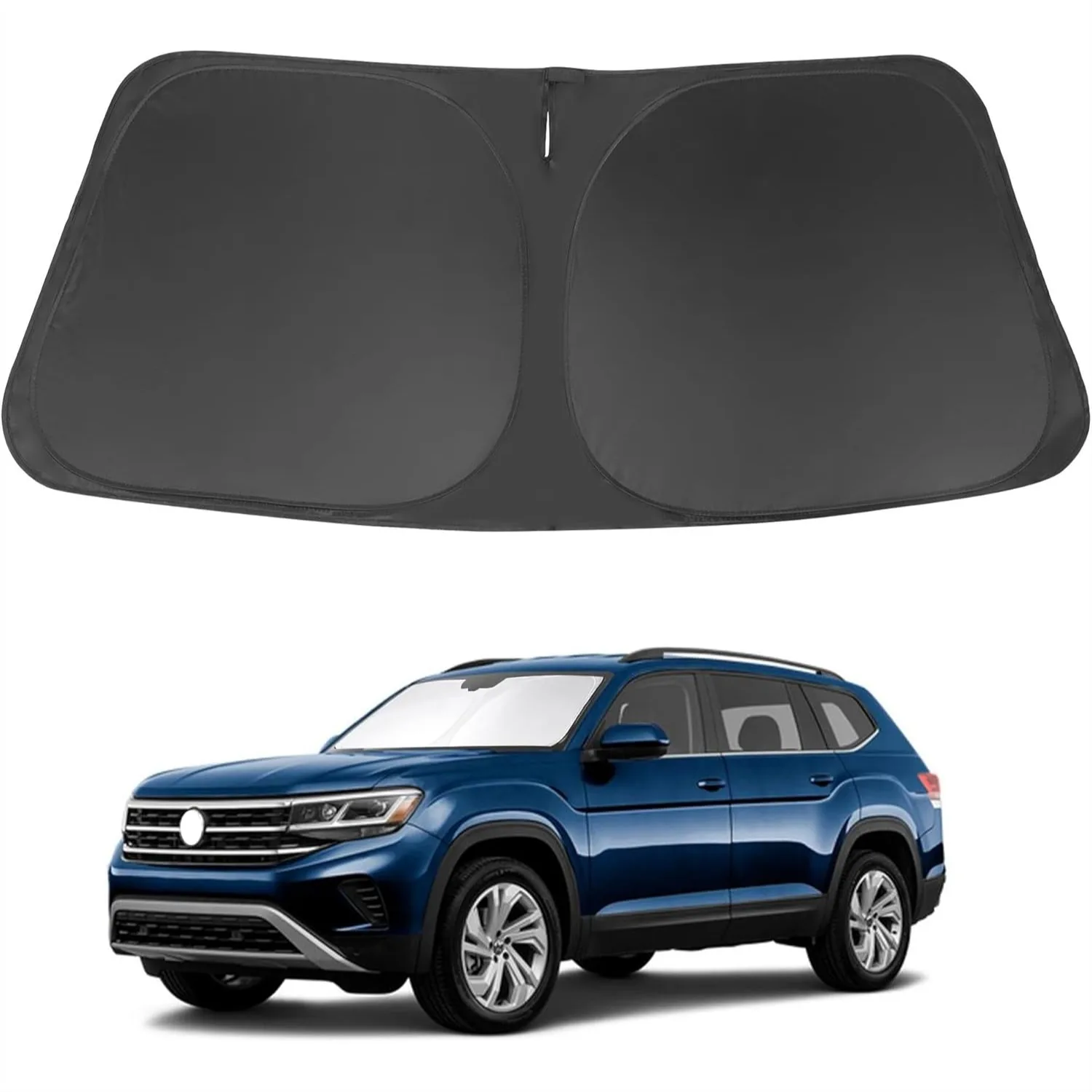 Windshield Sun Shade for 2018-2026 VW Atlas Cross Sport, Keep Car Interior Cooler with UV Blocking
Windshield Sun Shade for 2018-2026 VW Atlas Cross Sport, Keep Car Interior Cooler with UV Blocking