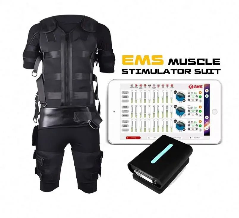 Bodytec Slim Vest EMS Muscle Stimulator Suit Wireless Fitness Training Equipment for Sport
Bodytec Slim Vest EMS Muscle Stimulator Suit Wireless Fitness Training Equipment for Sport