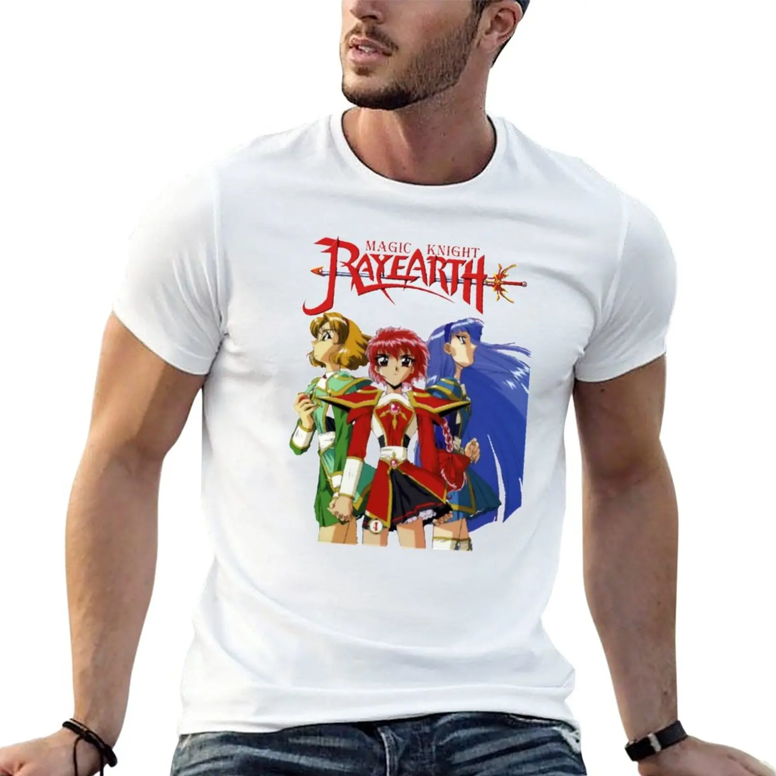 New Magic Knights Rayearth T-Shirt plus size t shirts summer top aesthetic clothes designer t shirt men
New Magic Knights Rayearth T-Shirt plus size t shirts summer top aesthetic clothes designer t shirt men