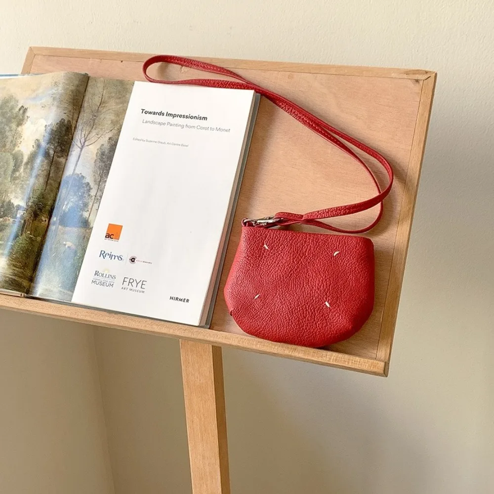 New Neck Hanging Coin Purse Soft Leather Solid Color Small Wallet Portable Zipper Mini Storage Pouch
New Neck Hanging Coin Purse Soft Leather Solid Color Small Wallet Portable Zipper Mini Storage Pouch