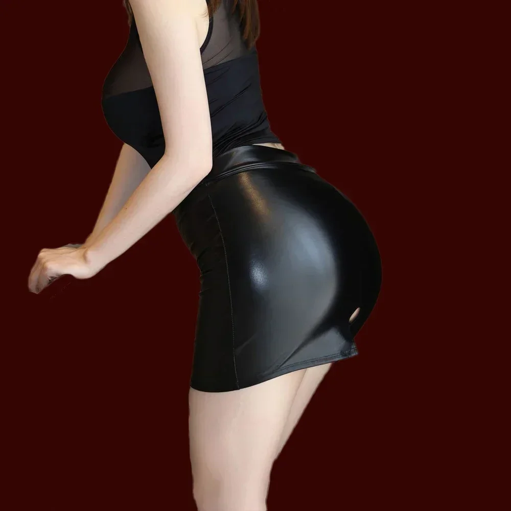 Sexy Women Lace Patchwork Micro Mini Skirt PU Faux Leather Sexy Tights Pencil Skirt Elastic Street Cute Maid Skirt Stage Wear
Sexy Women Lace Patchwork Micro Mini Skirt PU Faux Leather Sexy Tights Pencil Skirt Elastic Street Cute Maid Skirt Stage Wear