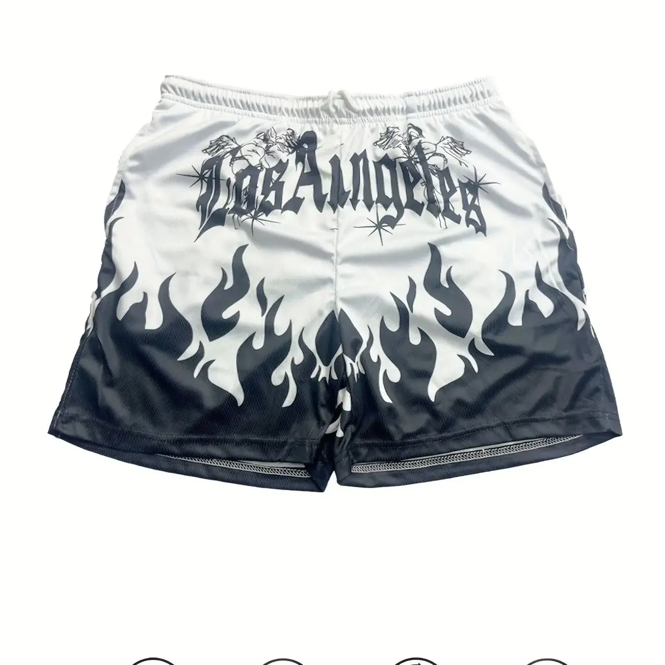 Новые американские баскетбольные шорты с пламенным принтом для тренировок на открытом воздухе, дышащие, быстросохнущие трендовые шорты, модные повседневные шорты
Новые американские баскетбольные шорты с пламенным принтом для тренировок на открытом воздухе, дышащие, быстросохнущие трендовые шорты, модные повседневные шорты