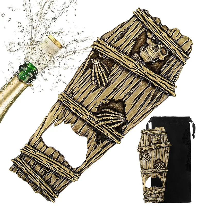 Gothic Skull Coffin Shape Bottle Opener Metal Beer Bottle Opener Bar Club Wedding Party Decoration Corkscrew Cool Gift for Men
Gothic Skull Coffin Shape Bottle Opener Metal Beer Bottle Opener Bar Club Wedding Party Decoration Corkscrew Cool Gift for Men