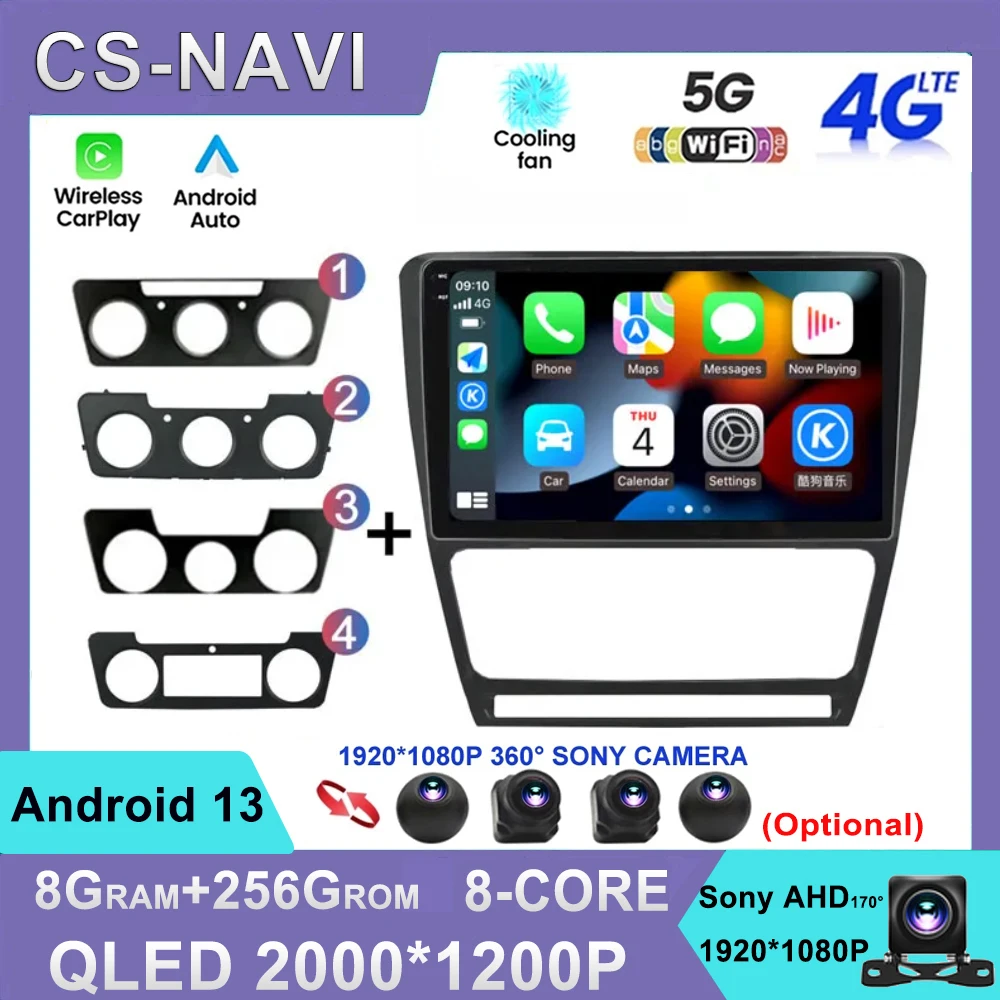 Автомагнитола 2 Din для SKODA Octavia 2 A5 2008-2013 Android 13, мультимедийный видеоплеер для Carplay, 4G, Gps, Wi-Fi, экран QLED
Автомагнитола 2 Din для SKODA Octavia 2 A5 2008-2013 Android 13, мультимедийный видеоплеер для Carplay, 4G, Gps, Wi-Fi, экран QLED