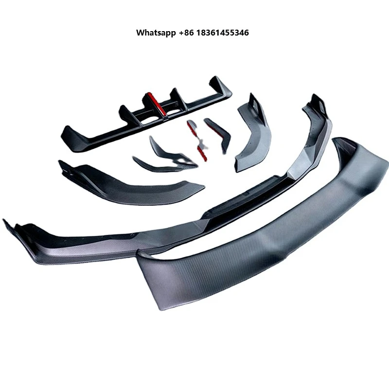 For G82 G83 M4 G80 M3 Body Kit AE Style Carbon Fiber Front Bumper Lip with Splitter
For G82 G83 M4 G80 M3 Body Kit AE Style Carbon Fiber Front Bumper Lip with Splitter