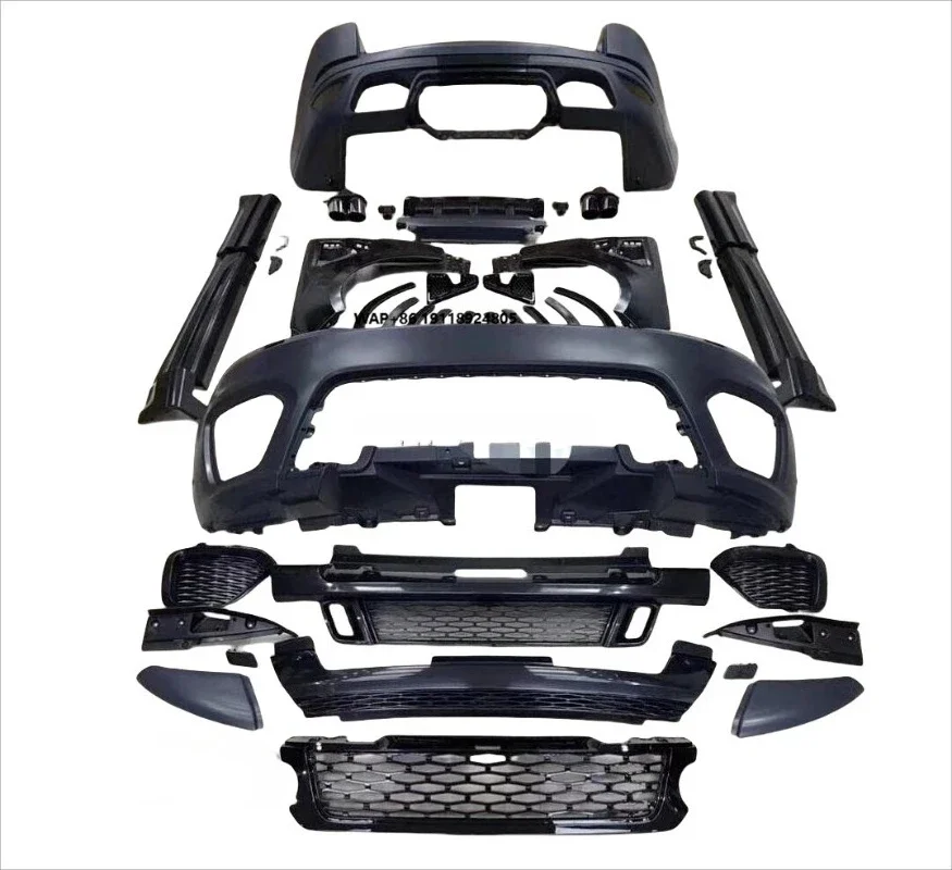 For RR Sport 2014-2017 OE Style Upgrade to SVR Version Front and Rear Bumper Completely Low Upgrade to High Body Kit
For RR Sport 2014-2017 OE Style Upgrade to SVR Version Front and Rear Bumper Completely Low Upgrade to High Body Kit