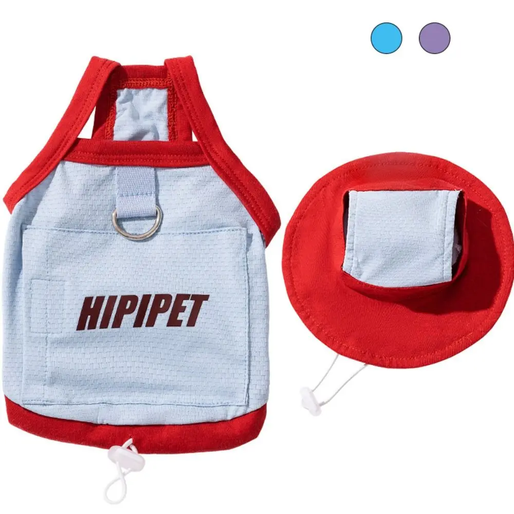 New Breathable Summer Dog Clothes Lightweight Comfortable Puppy Apparels Stylish Cooling Fabric Dog Vest Outdoor
New Breathable Summer Dog Clothes Lightweight Comfortable Puppy Apparels Stylish Cooling Fabric Dog Vest Outdoor