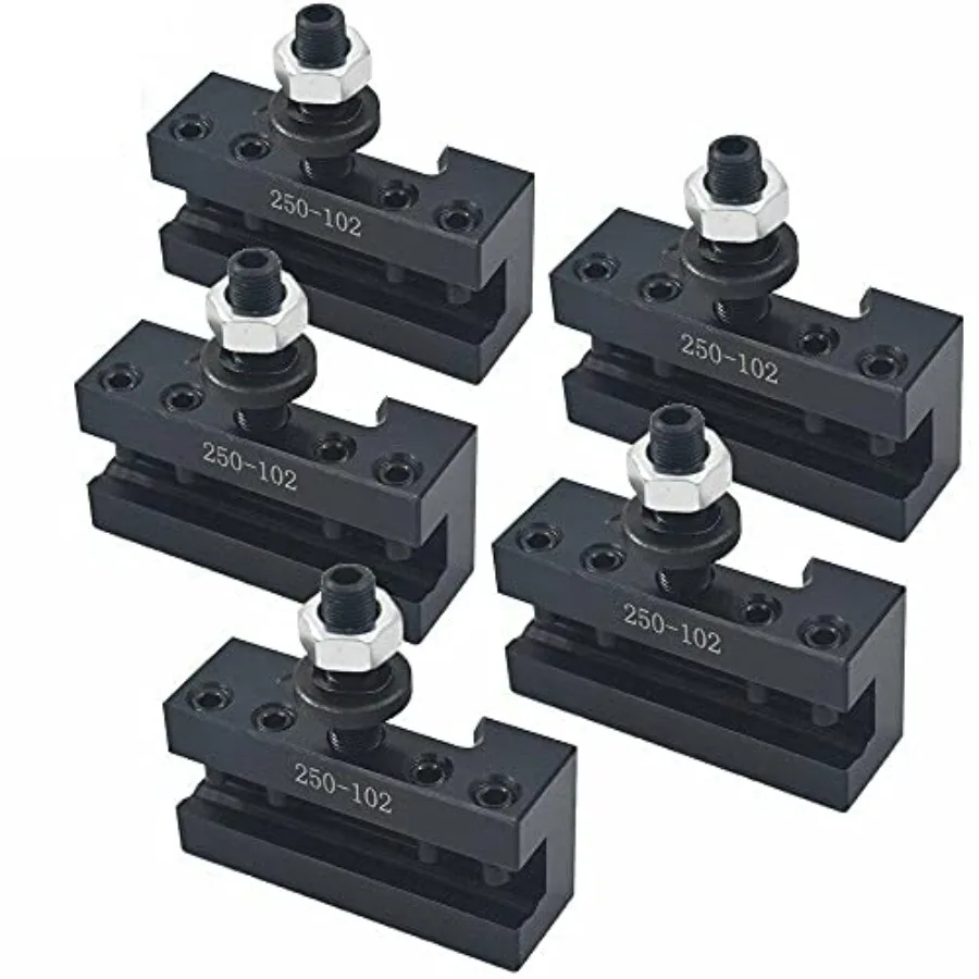 5Pcs #2 AXA 250-102 Quick Change Tool Post Boring Turning Holder 6-12" for Lathe Swing 6-12 inches
5Pcs #2 AXA 250-102 Quick Change Tool Post Boring Turning Holder 6-12" for Lathe Swing 6-12 inches