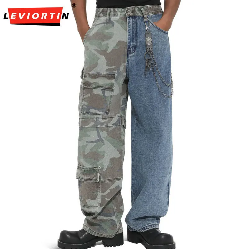 Мужские сезонные нишевые индивидуальные камуфляжные двухцветные дизайнерские модные свободные джинсы с несколькими карманами для уличной рабочей одежды
Мужские сезонные нишевые индивидуальные камуфляжные двухцветные дизайнерские модные свободные джинсы с несколькими карманами для уличной рабочей одежды