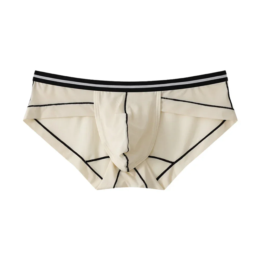 Mens Sexy Low Waist Briefs Ultra-thin Breathable Lingerie Ice Silk Bikini Panties Soft Pouch Briefs Underwear Seamless Underpant
Mens Sexy Low Waist Briefs Ultra-thin Breathable Lingerie Ice Silk Bikini Panties Soft Pouch Briefs Underwear Seamless Underpant