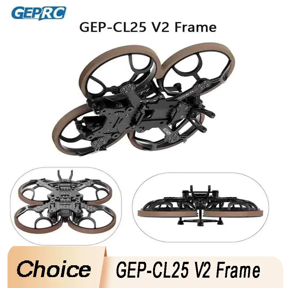 Cinelog25 V2 GEP-CL25 V2 Рама 2,5-дюймовая прочная основа пропеллера для FPV гоночного дрона для фристайла DIY энтузиастов
Cinelog25 V2 GEP-CL25 V2 Рама 2,5-дюймовая прочная основа пропеллера для FPV гоночного дрона для фристайла DIY энтузиастов