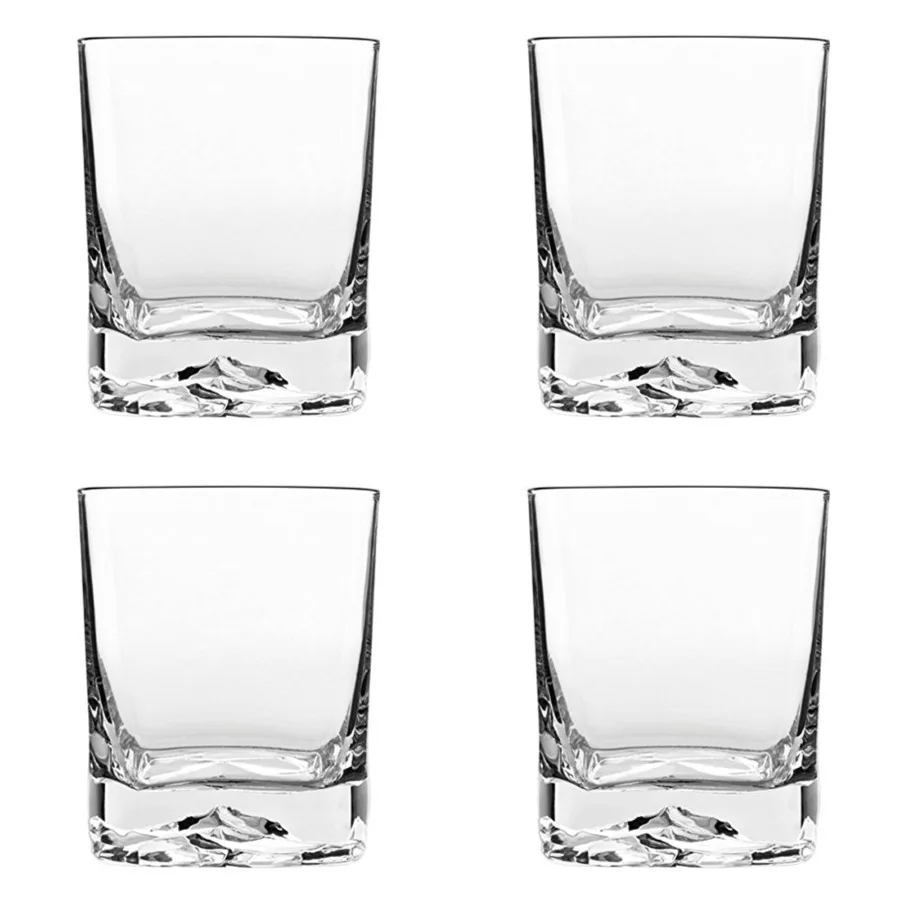 On The Rocks 13.5 oz DOF Double Old Fashioned Glasses Set of 4,Clear
On The Rocks 13.5 oz DOF Double Old Fashioned Glasses Set of 4,Clear