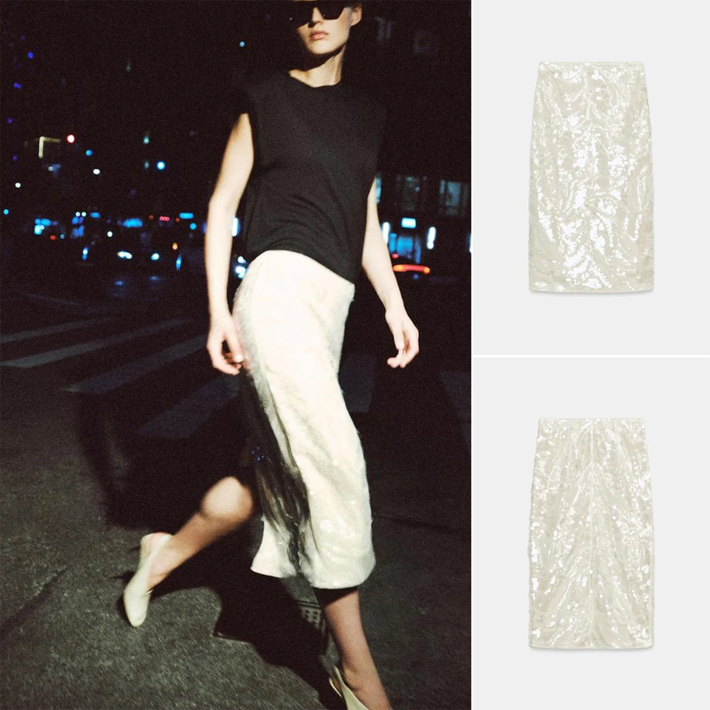 Summer New Women's Zipper mid Waist Bead Decoration Straight Hem Midi Skirt Fashionable Elegant Standard Fit Polyester Fiber
Summer New Women's Zipper mid Waist Bead Decoration Straight Hem Midi Skirt Fashionable Elegant Standard Fit Polyester Fiber
