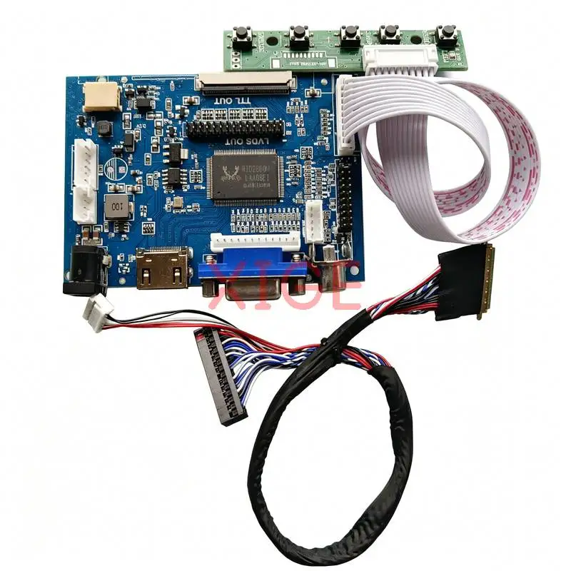 Controller Board Fit B156HTN03 B156HTN01 B156HTN02 N156HGE 1920*1080 HDMI+VGA+AV 40-Pin LVDS Laptop Display Screen 1920x1080 Kit
Controller Board Fit B156HTN03 B156HTN01 B156HTN02 N156HGE 1920*1080 HDMI+VGA+AV 40-Pin LVDS Laptop Display Screen 1920x1080 Kit