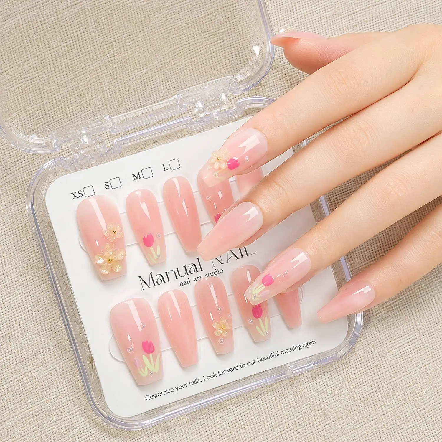 10Pcs/30Pcs Exquisite Craftsmanship With Mixed Design Press On Nail Nude Pink Hue Fake Nail Classic Elegant Occasion False Nail
10Pcs/30Pcs Exquisite Craftsmanship With Mixed Design Press On Nail Nude Pink Hue Fake Nail Classic Elegant Occasion False Nail