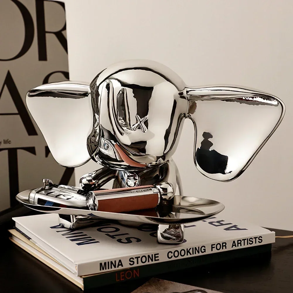 Elephant Figurine Home Interior Decoration Accessories,Elephant Statue Room Decor,Dining Table Ornaments With Decorative Tray
Elephant Figurine Home Interior Decoration Accessories,Elephant Statue Room Decor,Dining Table Ornaments With Decorative Tray