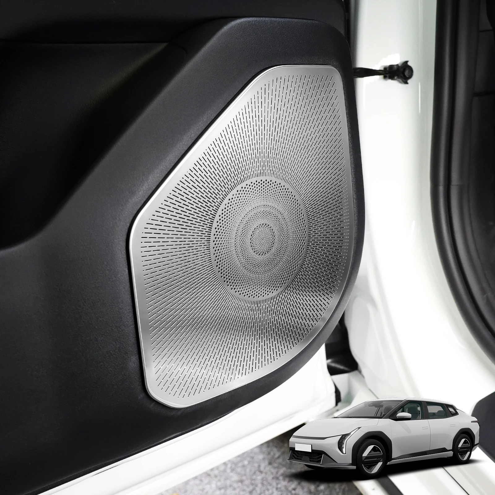 For Kia EV4 2025-2026 Door Speaker Grille Cover Stainless Steel Mesh Car Audio Bass Boost Accessories
For Kia EV4 2025-2026 Door Speaker Grille Cover Stainless Steel Mesh Car Audio Bass Boost Accessories