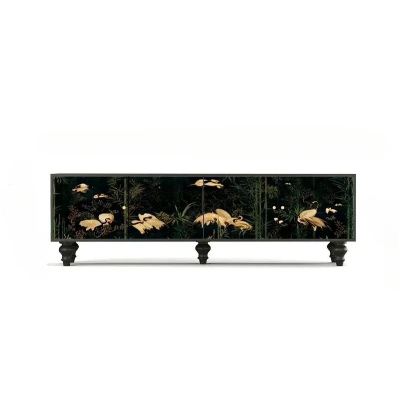French medieval crane solid wood TV bedroom vertical cabinet bamboo forest living room decorative storage cabinet
French medieval crane solid wood TV bedroom vertical cabinet bamboo forest living room decorative storage cabinet
