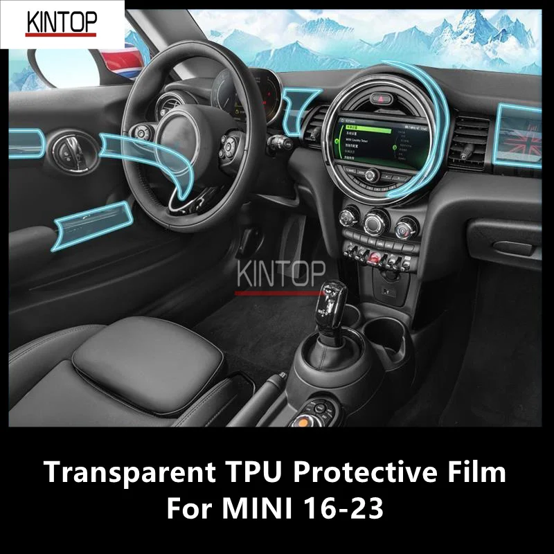 For MINI 16-23 Car Interior Center Console Transparent TPU Protective Film Anti-scratch Repair Film Accessories Refit
For MINI 16-23 Car Interior Center Console Transparent TPU Protective Film Anti-scratch Repair Film Accessories Refit