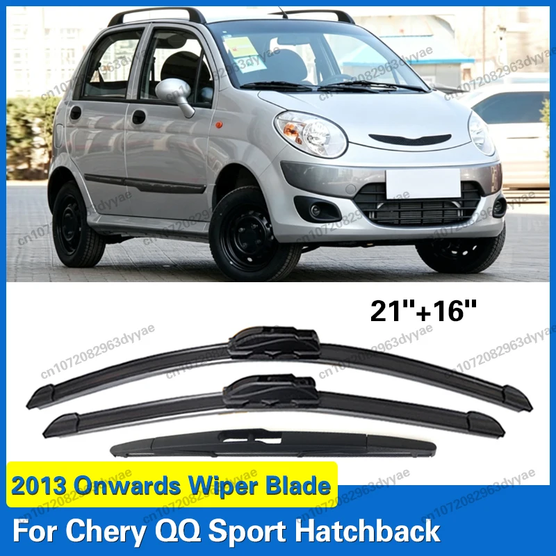 3PCS Front Rear Windshield Wipers Suitable For Chery QQ Sport Hatchback 2013 Onwards Windshield Accessories
3PCS Front Rear Windshield Wipers Suitable For Chery QQ Sport Hatchback 2013 Onwards Windshield Accessories