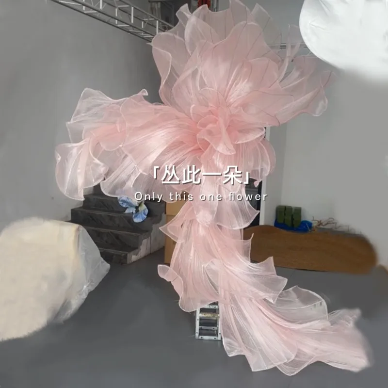 Artificial Giant Pink Handmade Silk Organya Silk Mesh Flower Wedding Decoration Background Wall Birthday Stage Display Window
Artificial Giant Pink Handmade Silk Organya Silk Mesh Flower Wedding Decoration Background Wall Birthday Stage Display Window