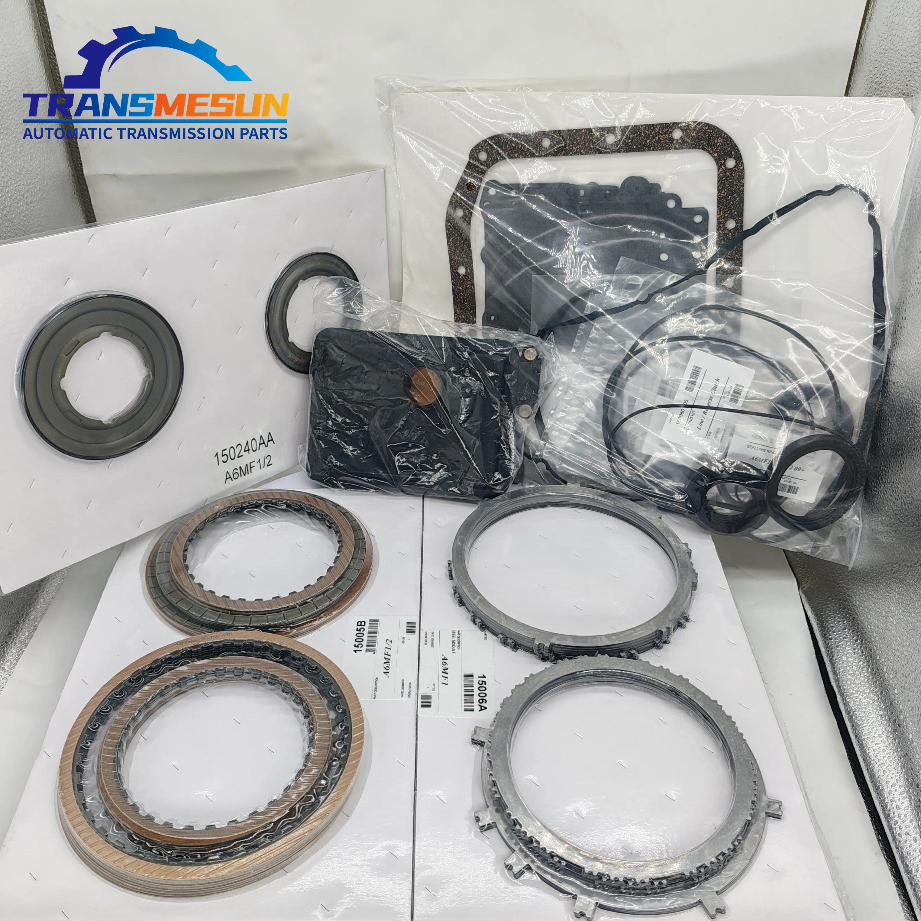 Transmesun 6-speed Automatic Transmission Repair Overhaul Kit A6MF1; A6MF2 Gearbox Overhaul Rebuild Kit for Hyun.dai Kia
Transmesun 6-speed Automatic Transmission Repair Overhaul Kit A6MF1; A6MF2 Gearbox Overhaul Rebuild Kit for Hyun.dai Kia