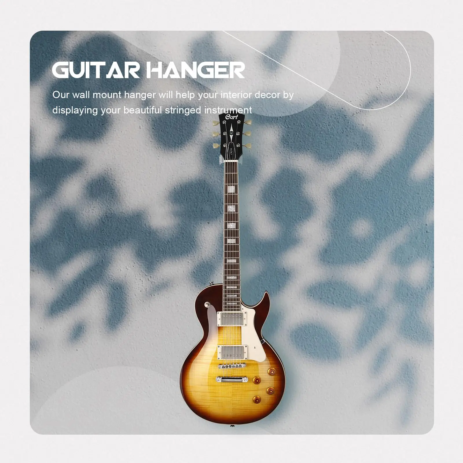 Guitar Wall Mount Holder Rack for Ukulele Instruments Display Stand Acrylic Hanger Sturdy Material Easy Install Musical Decor
Guitar Wall Mount Holder Rack for Ukulele Instruments Display Stand Acrylic Hanger Sturdy Material Easy Install Musical Decor