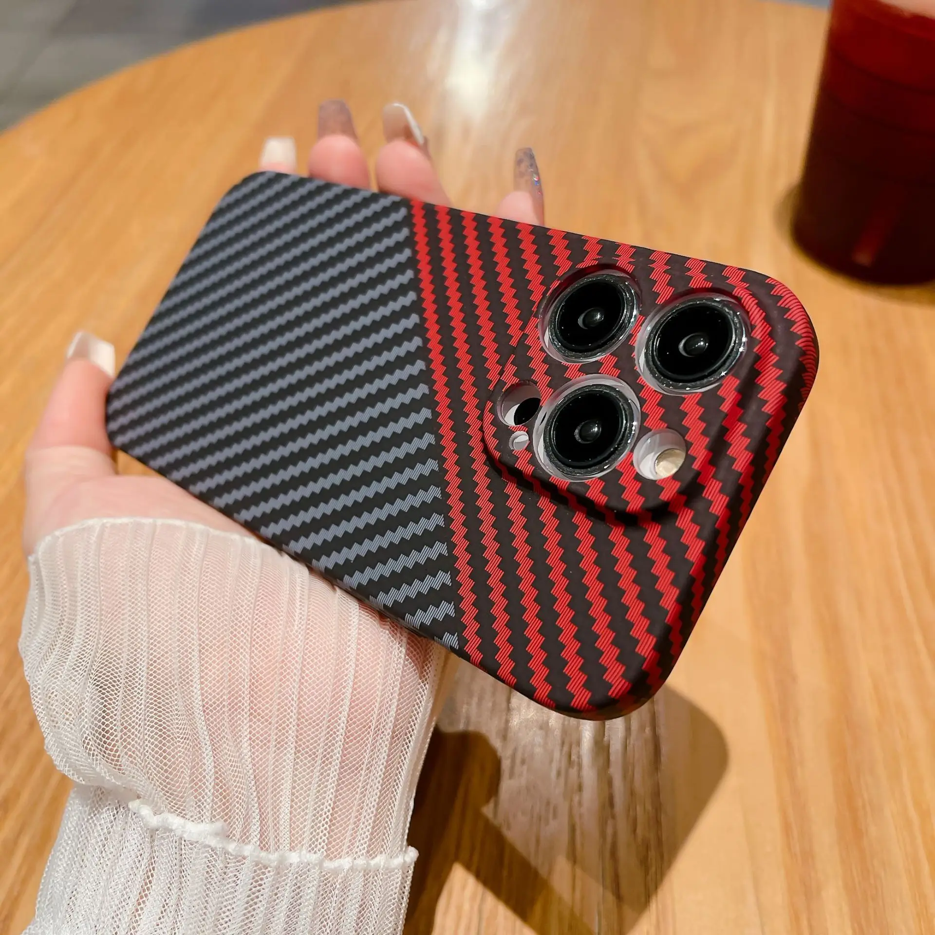 Luxury Matte Ultra Thin Carbon Fiber Texture Hard PC Phone Case For iPhone 15 14 Plus 13 12 11 Pro Max Shockproof Back Cover
Luxury Matte Ultra Thin Carbon Fiber Texture Hard PC Phone Case For iPhone 15 14 Plus 13 12 11 Pro Max Shockproof Back Cover