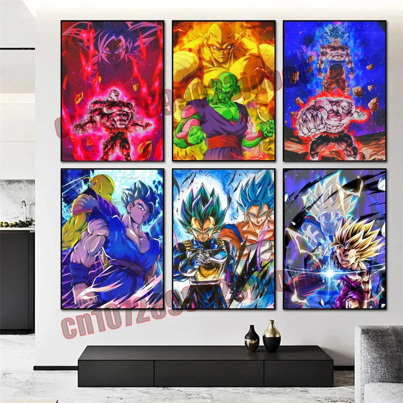 Dragon Ball Goku Vegeta Piccolo Childhood Classic Animation Poster Illustration Art Painting Decorative Mural Children's Gifts
Dragon Ball Goku Vegeta Piccolo Childhood Classic Animation Poster Illustration Art Painting Decorative Mural Children's Gifts