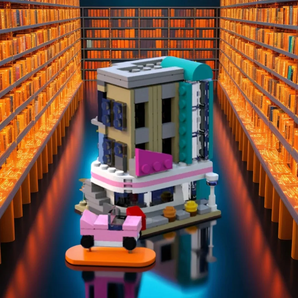 261 шт. мини модульный ретро Diner миниатюрный модуль вида с уличным видом на заказ MOC diy образовательная модель строительные блоки игрушки на день рождения подарок 
261 шт. мини модульный ретро Diner миниатюрный модуль вида с уличным видом на заказ MOC diy образовательная модель строительные блоки игрушки на день рождения подарок