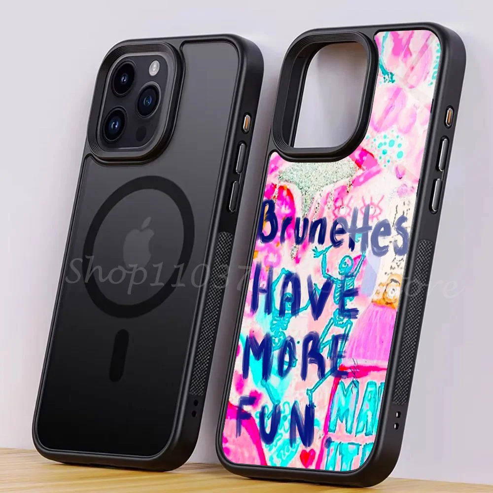 Brunettes Have More Fun Phone Case For IPhone 15 14 13 Pro Max 11 Mini Alex Mirror For Magsafe Wireless Charging Cover
Brunettes Have More Fun Phone Case For IPhone 15 14 13 Pro Max 11 Mini Alex Mirror For Magsafe Wireless Charging Cover