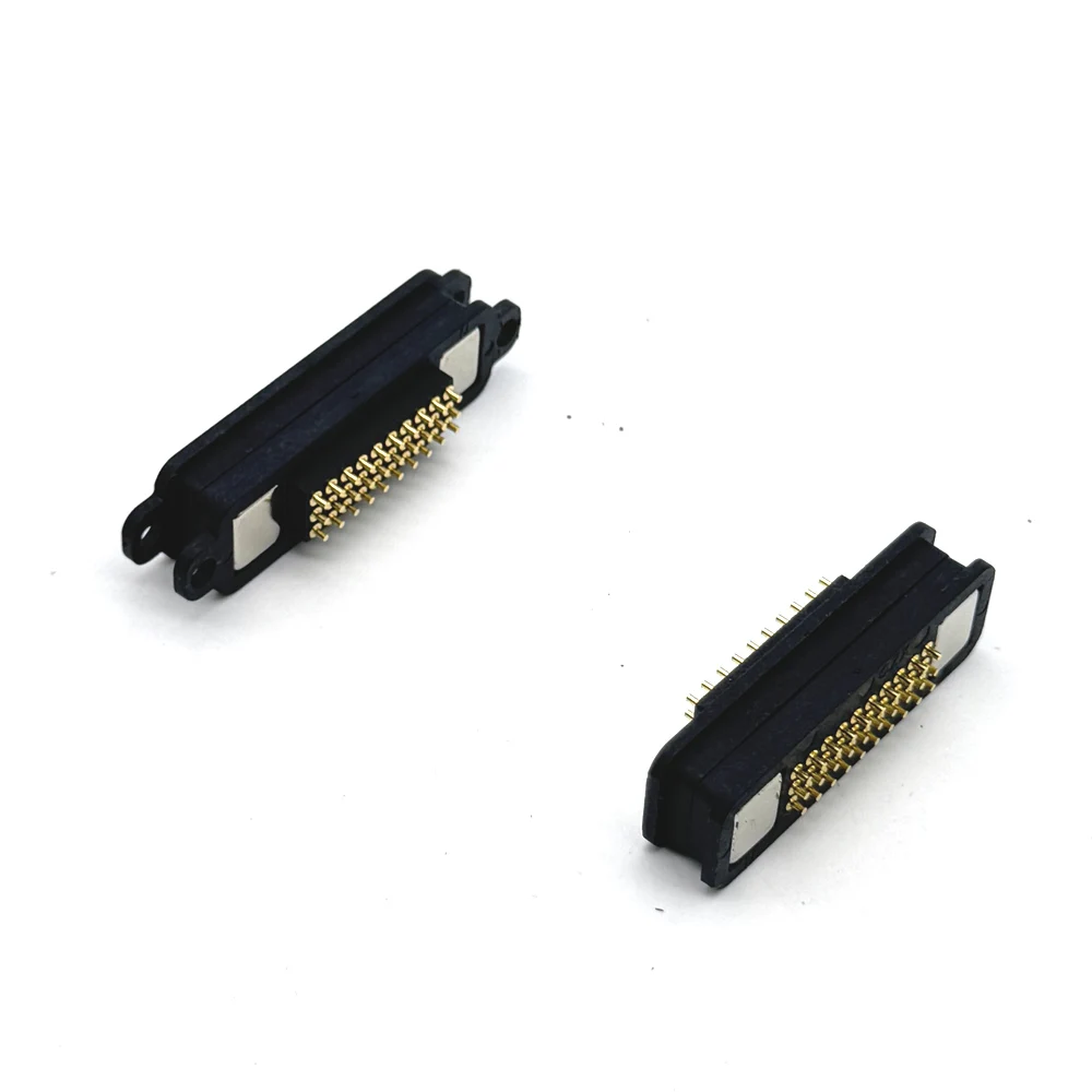 1Pair 30Pin 2A Magnetic Pogo Pin Connector Pogopin Male Female 2.54 MM Spring Loaded DC Magnet Connector Power Socket
1Pair 30Pin 2A Magnetic Pogo Pin Connector Pogopin Male Female 2.54 MM Spring Loaded DC Magnet Connector Power Socket