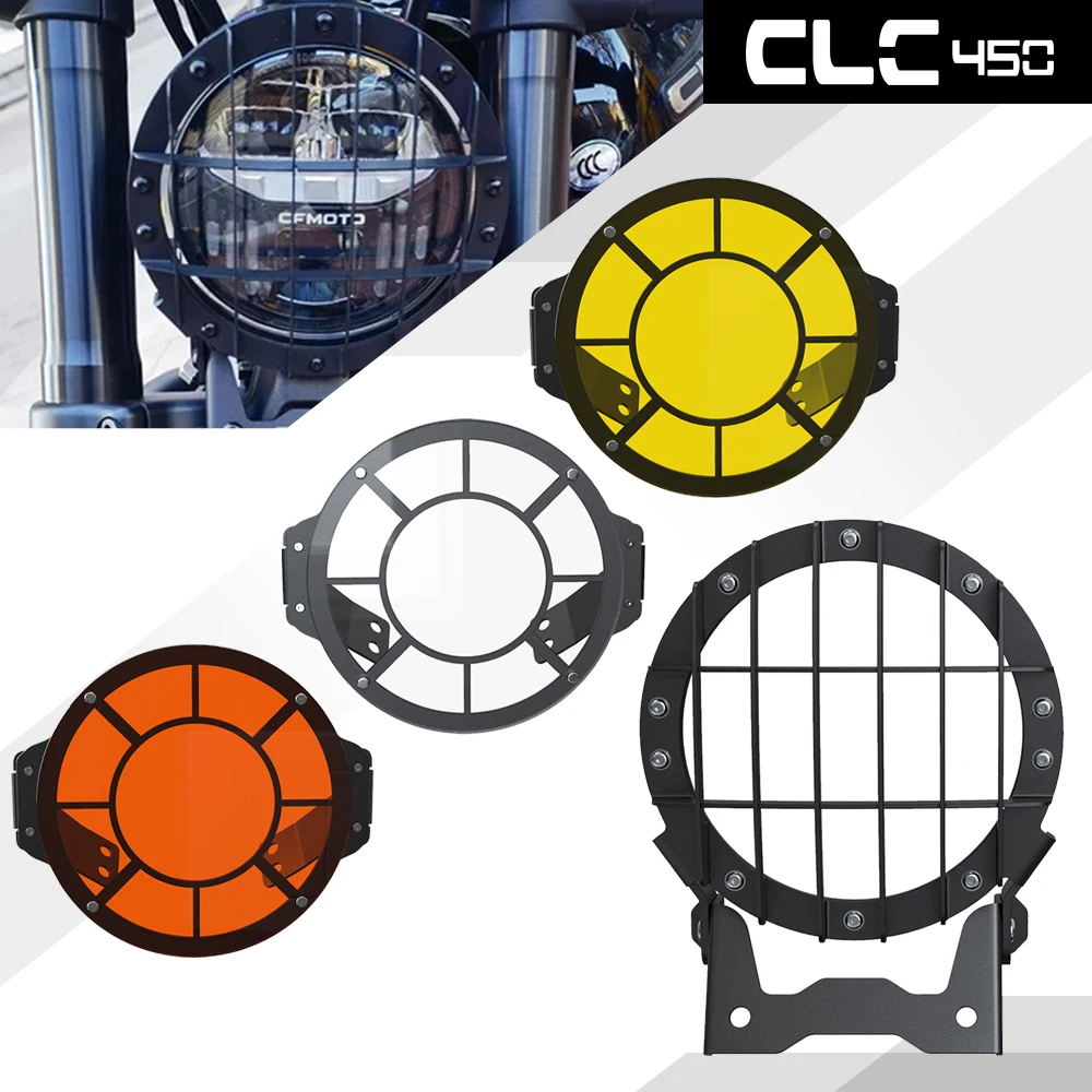 FOR CFMOTO CF MOTO CLC450 Bobber 450 CL-C CLC 450 bobber Motorcycle Headlight Head Light Guard Protector Cover Protection Grill
FOR CFMOTO CF MOTO CLC450 Bobber 450 CL-C CLC 450 bobber Motorcycle Headlight Head Light Guard Protector Cover Protection Grill
