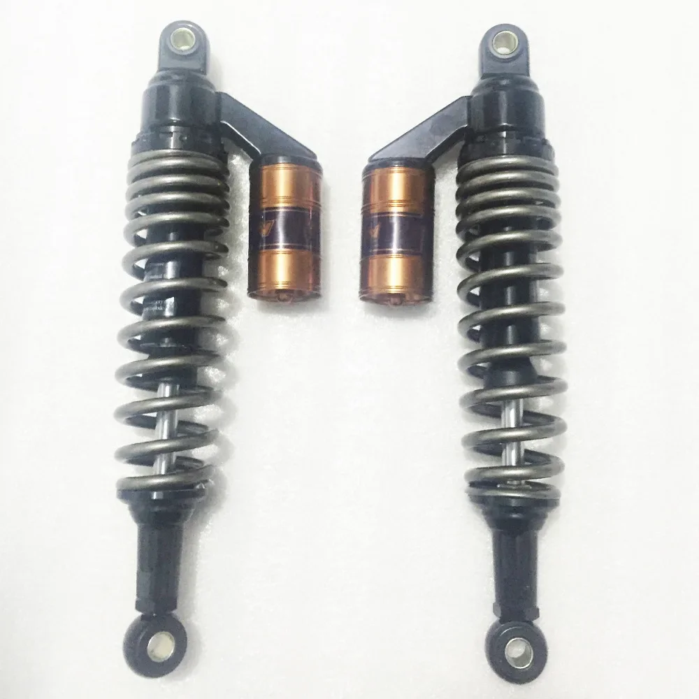 14" 360mm Universal Shock Absorbers for Honda/Yamaha/Suzuki/Kawasaki/Dirt Bikes/ Gokart/ATV/Motorcycles and Quad.
14" 360mm Universal Shock Absorbers for Honda/Yamaha/Suzuki/Kawasaki/Dirt Bikes/ Gokart/ATV/Motorcycles and Quad.