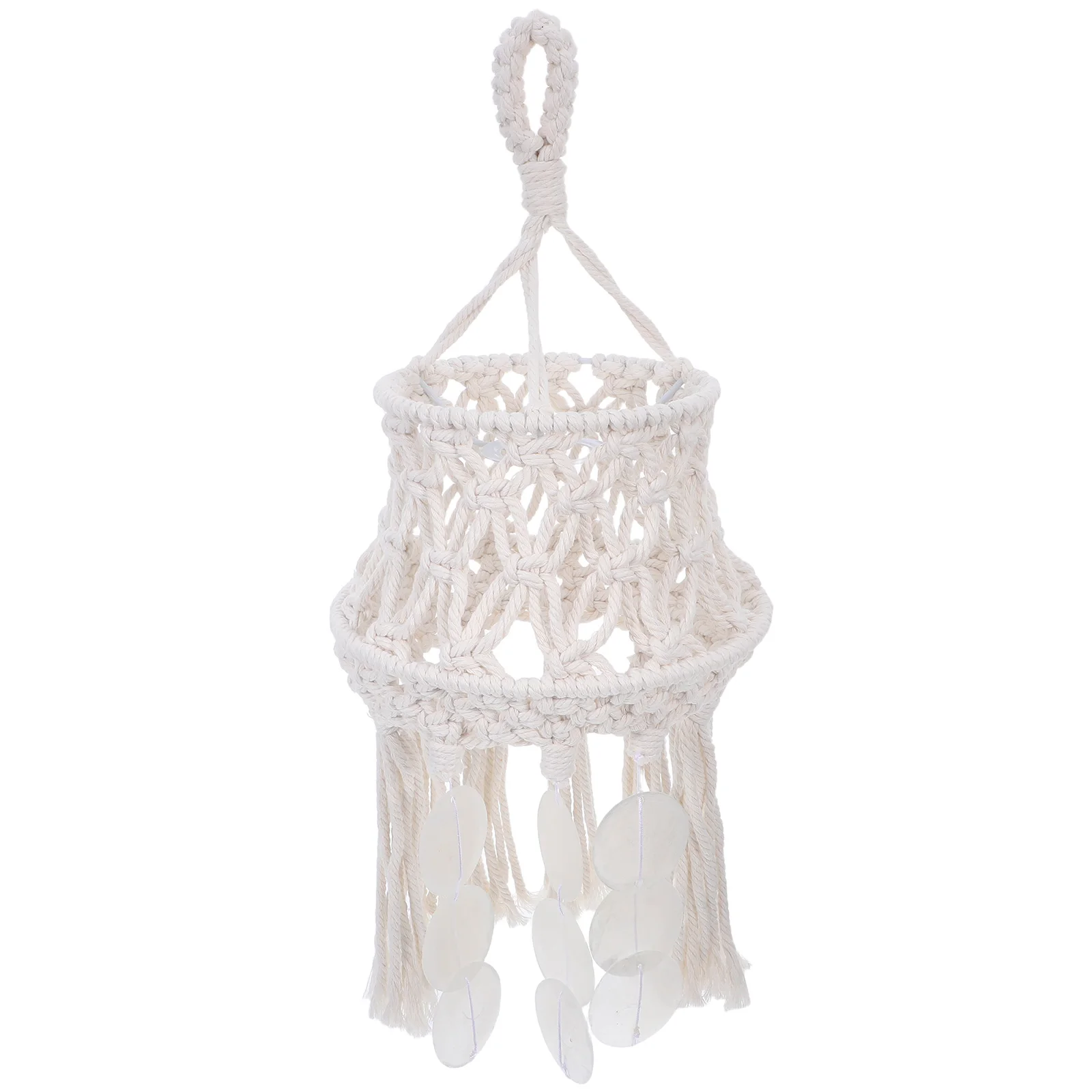 Hand Woven Lampshade Beige Mini Knitted Bohemian Style Cotton Fabric Table Lamp Shade Decorative Light Cover For Bedroom Living
Hand Woven Lampshade Beige Mini Knitted Bohemian Style Cotton Fabric Table Lamp Shade Decorative Light Cover For Bedroom Living