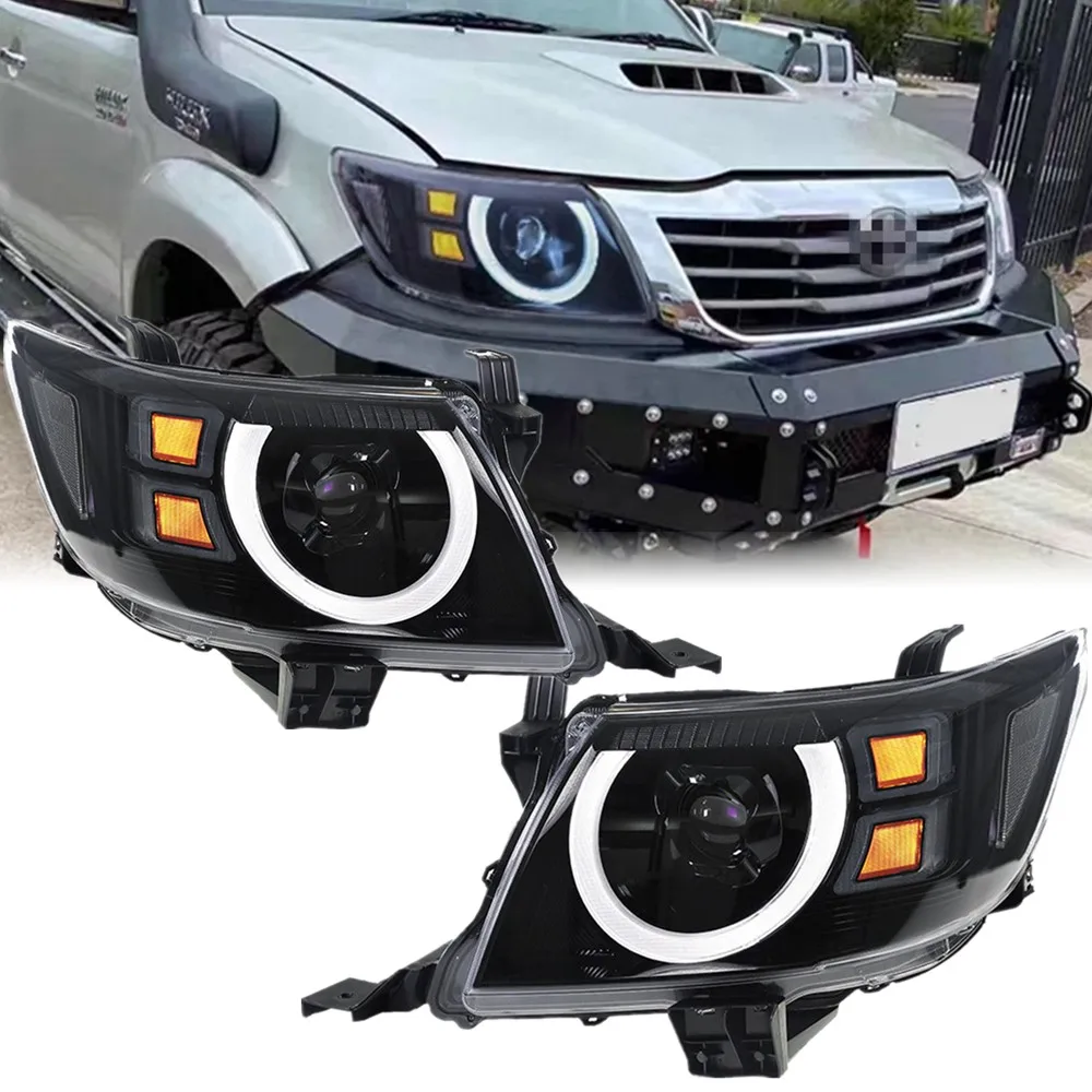 Car Styling Head Lamp For Toyota Hilux VIGO LED Headlight 2012 2013 2014 Headlights Hilux DRL Turn Signal Auto Accessories
Car Styling Head Lamp For Toyota Hilux VIGO LED Headlight 2012 2013 2014 Headlights Hilux DRL Turn Signal Auto Accessories