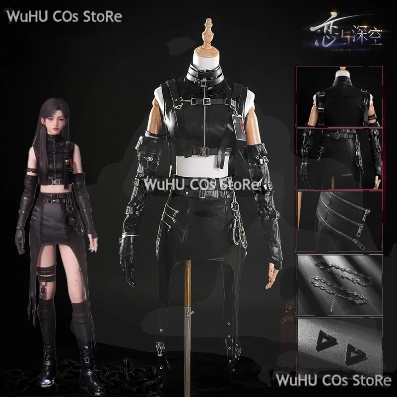 Game Love And Deepspace Wig Dream Prelude Uniform Abysswalker Heroines Cosplay Costume Black Skirt Halloween Party Women Girls
Game Love And Deepspace Wig Dream Prelude Uniform Abysswalker Heroines Cosplay Costume Black Skirt Halloween Party Women Girls
