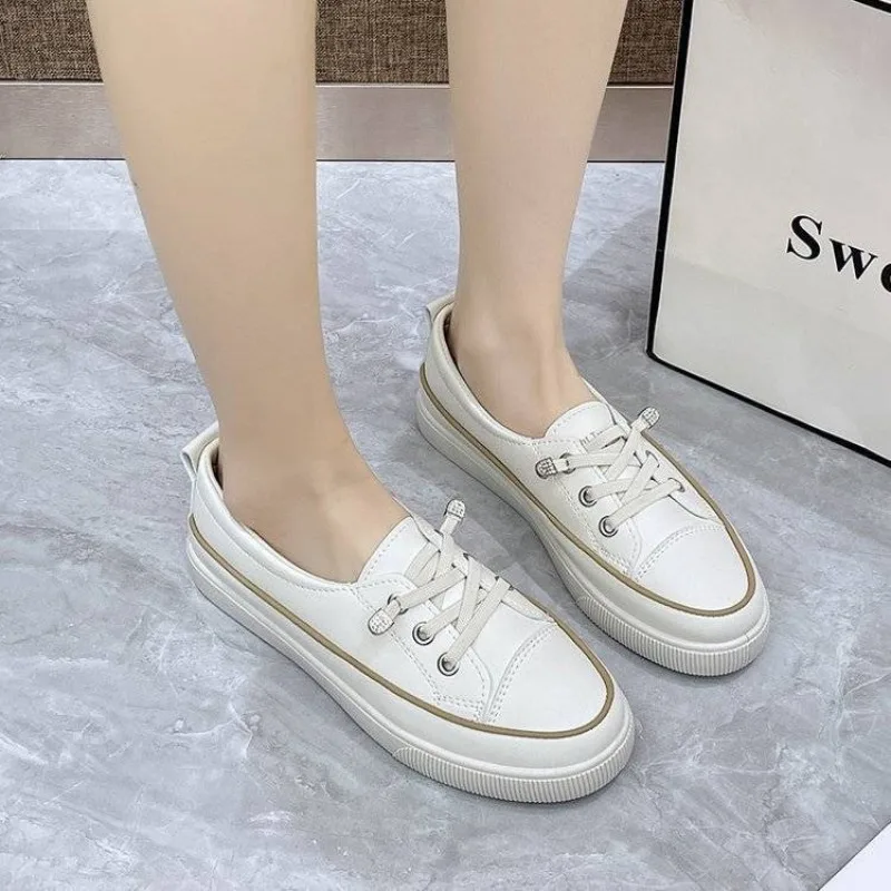 Women White Shoes 2026 New Summer Slip On Sneakers Casual Skirts Outfits Comfortable Two Way Wear Step On Strap Flats
Women White Shoes 2026 New Summer Slip On Sneakers Casual Skirts Outfits Comfortable Two Way Wear Step On Strap Flats